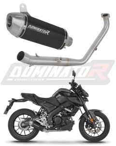 Yamaha MT 125 2024 - 2026 (Euro 5+) Impianto di scarico Collettori Marmitta Silenziatore S3 BLACK + dB killer