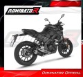 complete exhaust system with muffler DOMINATOR Full System S3 BLACK fits to Yamaha MT 125 2021  2024 4