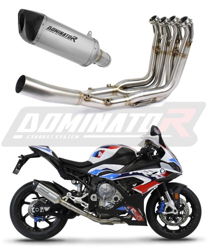impianto di scarico completo con silenziatore DOMINATOR Full System titanio HP6 adatto alla moto BMW M1000RR 2020 - 2024 2