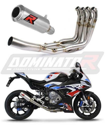 impianto di scarico completo con silenziatore DOMINATOR Full System GP adatto alla moto BMW S1000RR 2019 - 2026
