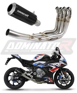 BMW S1000RR 2019 - 2026 Impianto di scarico Collettori Marmitta Silenziatore GP NERO + dB killer