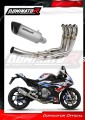 impianto di scarico completo con silenziatore DOMINATOR Full System titanio HP6 adatto alla moto BMW S1000RR 2019 - 2026 2