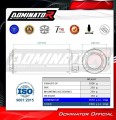 wydech tłumik DOMINATOR GP CZARNY pasujący do motocykla KTM 390 Duke 2017 - 2020 6