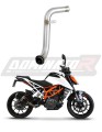 decat silenziatore centrale DOMINATOR Mid Pipe adatto alla moto KTM 390 DUKE 2017 - 2020 7