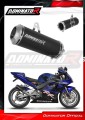 scarico silenziatore DOMINATOR GP nero adatto alla moto Honda CBR 954 2002 - 2003 3