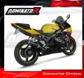exhaust muffler DOMINATOR GP BLACK fits to Suzuki GSXR 1000 K1  K4 2001  2004 5