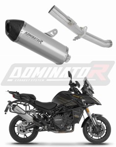 QJMOTOR SRT 900 S / SX 2025 - 2026 Terminale di Scarico Marmitta Silenziatore Titanio HP7 + dB killer