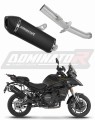 scarico silenziatore DOMINATOR HP7 nero adatto alla moto QJMOTOR SRT 900 S / SX 2025 - 2026
