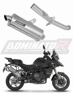 QJMOTOR SRT 900 S / SX 2025 - 2026 Terminale di Scarico Marmitta Silenziatore P7 + dB killer