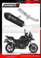 scarico silenziatore DOMINATOR HP7 nero adatto alla moto QJMOTOR SRT 900 S / SX 2025 - 2026 2