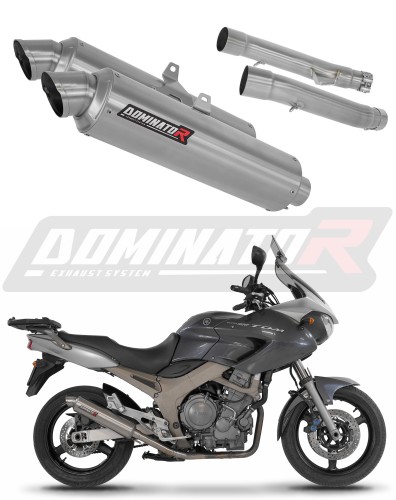 exhaust muffler DOMINATOR GPF fits to Yamaha TDM 900 2002  2013