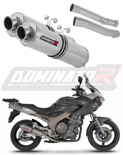 exhaust muffler DOMINATOR ROUND fits to Yamaha TDM 900 2002  2013