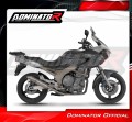 scarico silenziatore DOMINATOR GPF adatto alla moto Yamaha TDM 900 2002 - 2013 5