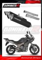 scarico silenziatore DOMINATOR GPF nero adatto alla moto Yamaha TDM 900 2002 - 2013 2