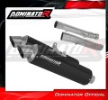 scarico silenziatore DOMINATOR GPF nero adatto alla moto Yamaha TDM 900 2002 - 2013 3