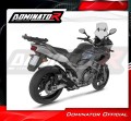 scarico silenziatore DOMINATOR GPF nero adatto alla moto Yamaha TDM 900 2002 - 2013 4