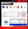 scarico silenziatore DOMINATOR ovale adatto alla moto Yamaha TDM 900 2002 - 2013 6