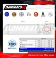scarico silenziatore DOMINATOR OVR adatto alla moto Yamaha TDM 900 2002 - 2013 6