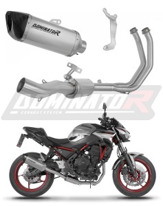 Kawasaki Z650 2023 - 2026 Impianto di scarico Collettori Marmitta Silenziatore Titanio HP6 + dB killer
