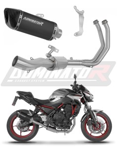 Kawasaki Z650 2023 - 2026 Impianto di scarico Collettori Marmitta Silenziatore HP6 NERO + dB killer