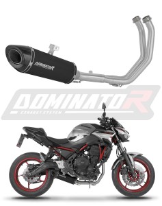 Kawasaki Z650 2023 - 2026 Impianto di scarico Collettori Marmitta Silenziatore HP8 NERO + dB killer