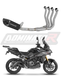 Suzuki GSX-S 1000 GX 2025 - 2026 Impianto di scarico Collettori Marmitta Silenziatore HP8 NERO + dB killer