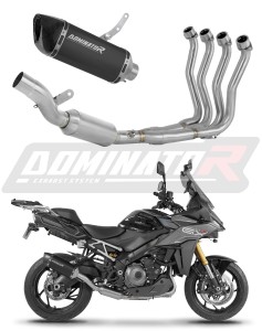 Suzuki GSX-S 1000 GX 2025 - 2026 Impianto di scarico Collettori Marmitta Silenziatore HP6 NERO EX + dB killer
