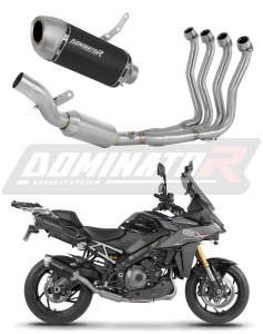 Suzuki GSX-S 1000 GX 2025 - 2026 Impianto di scarico Collettori Marmitta Silenziatore S6 NERO EX + dB killer