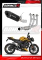 complete exhaust system with muffler DOMINATOR Full System HP8 BLACK fits to Triumph STREET TRIPLE 765 S / R / RS 2023  2024 6