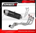 Triumph Street Triple 765 S R RS 2023 2024 Full System Motorcycle Muffler Auspuff Sportauspuff Silencer Echappement Silencieux Scarico Scarichi Escape Wydech Tłumik S6 Black Noir Negro Nero Dominator Exhaust System 1x