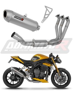 Triumph Speed Triple 1200 RS / RR 2021 - 2024 Impianto di scarico Collettori Marmitta Silenziatore S6 + dB killer