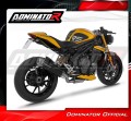 impianto di scarico completo con silenziatore DOMINATOR Full System S6 nero adatto alla moto Triumph Speed Triple 1200 RS / RR 2021 - 2024 5