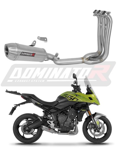 impianto di scarico completo con silenziatore DOMINATOR Full System S3 adatto alla moto Triumph Tiger Sport 660 2025 - 2026