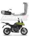 impianto di scarico completo con silenziatore DOMINATOR Full System S3 nero adatto alla moto Triumph Tiger Sport 660 2025 - 2026