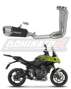 Triumph Tiger Sport 660 2025 - 2026 Impianto di scarico Collettori Marmitta Silenziatore S3 NERO + dB killer
