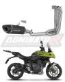 impianto di scarico completo con silenziatore DOMINATOR Full System HP8 nero adatto alla moto Triumph Tiger Sport 660 2025 - 2026