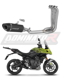 Triumph Tiger Sport 660 2025 - 2026 Impianto di scarico Collettori Marmitta Silenziatore HP8 NERO + dB killer