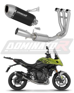 Triumph Tiger Sport 660 2025 - 2026 Impianto di scarico Collettori Marmitta Silenziatore S6 NERO + dB killer