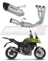 impianto di scarico completo con silenziatore DOMINATOR Full System titanio HP6 adatto alla moto Triumph Tiger Sport 660 2025 - 2026