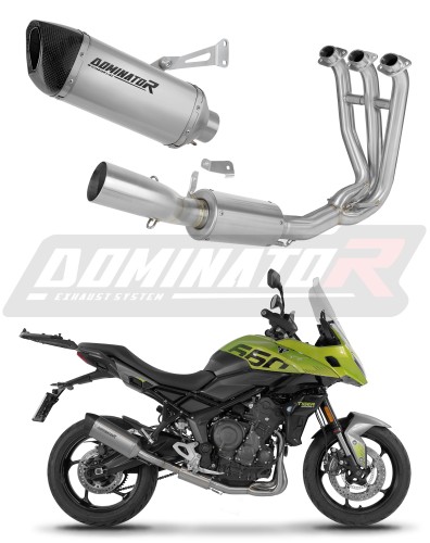 complete exhaust system with muffler DOMINATOR Full System titanium HP6 fits to Triumph Tiger Sport 660 2025  2026