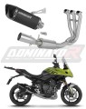 complete exhaust system with muffler DOMINATOR Full System HP6 BLACK fits to Triumph Tiger Sport 660 2025  2026