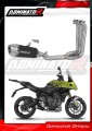 impianto di scarico completo con silenziatore DOMINATOR Full System S3 nero adatto alla moto Triumph Tiger Sport 660 2025 - 2026 2