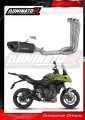 impianto di scarico completo con silenziatore DOMINATOR Full System HP8 nero adatto alla moto Triumph Tiger Sport 660 2025 - 2026 2