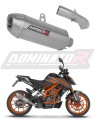 exhaust muffler DOMINATOR S3 fits the motorcycle KTM 125 Duke 2021   2023