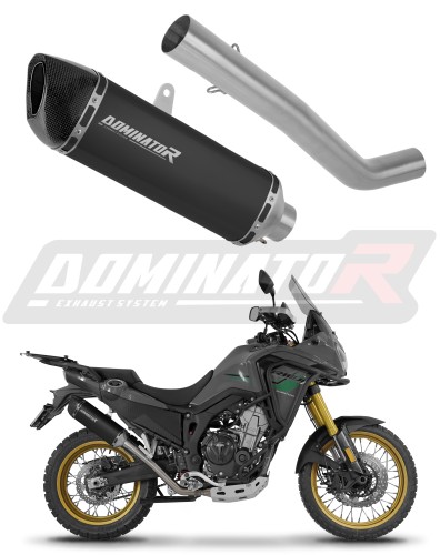 Rieju Aventura 500 2023 - 2026 wydech tłumik HP6 BLACK + dB killer