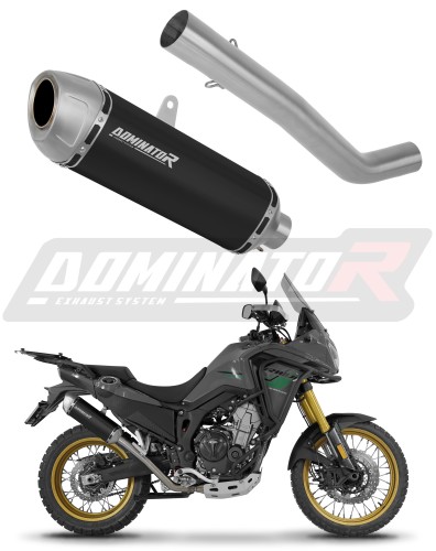 Rieju Aventura 500 2023 - 2026 Full system Kolektor wydech tłumik S6 BLACK + dB killer