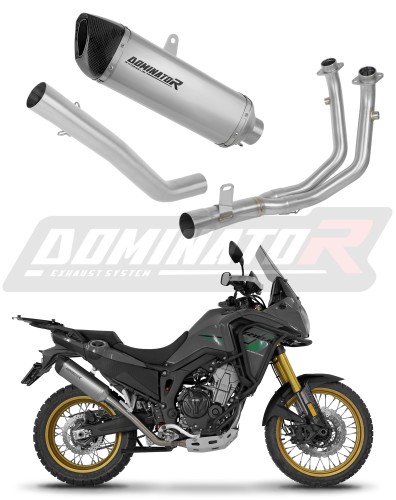 Rieju Aventura 500 2023 - 2026 Full system Kolektor wydech tłumik tytanowy HP6 + dB killer