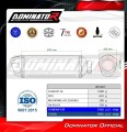 Rieju Aventura 500 2023 - 2026 wydech tłumik S6 BLACK + dB killer