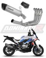 impianto di scarico completo con silenziatore DOMINATOR Full System titanio HP6 adatto alla moto BMW S1000XR 2020 - 2026