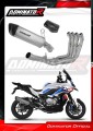 impianto di scarico completo con silenziatore DOMINATOR Full System titanio HP6 adatto alla moto BMW S1000XR 2020 - 2026 2